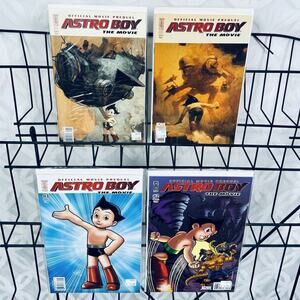 Astro‎ Boy The Official Movie Prequel 1a-2a 1b-2b Lot (2009 IDW Comics) 1-2
